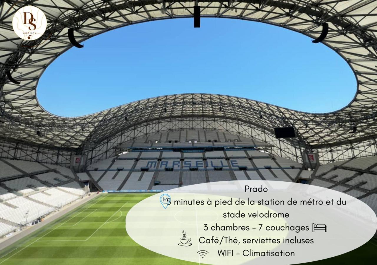Appartement De Charme Proche Stade Velodrome Marseille Extérieur photo